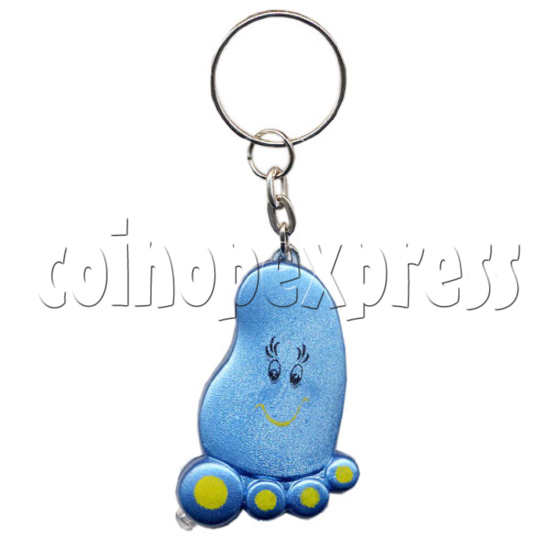 Foot Light-up Key rings 10611