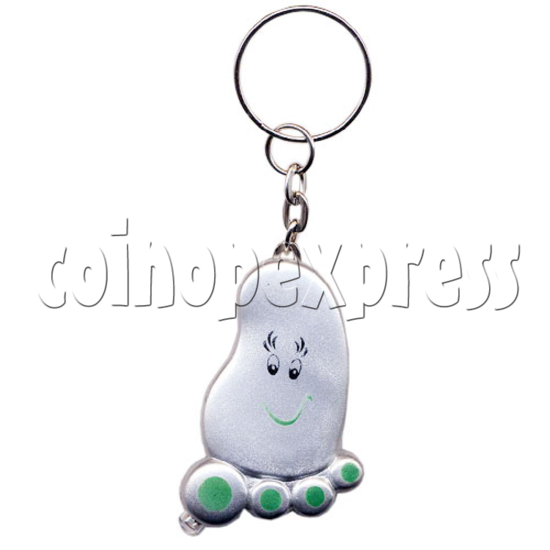 Foot Light-up Key rings 10612