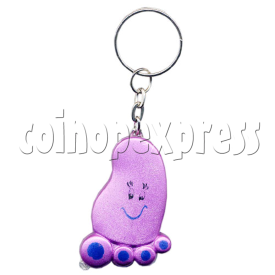 Foot Light-up Key rings 10613