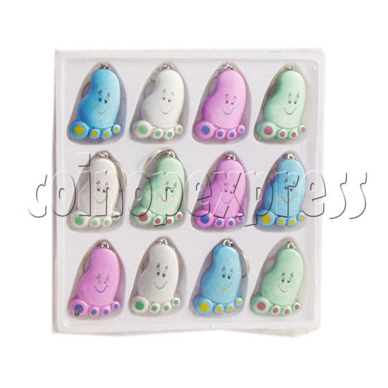 Foot Light-up Key rings 10614