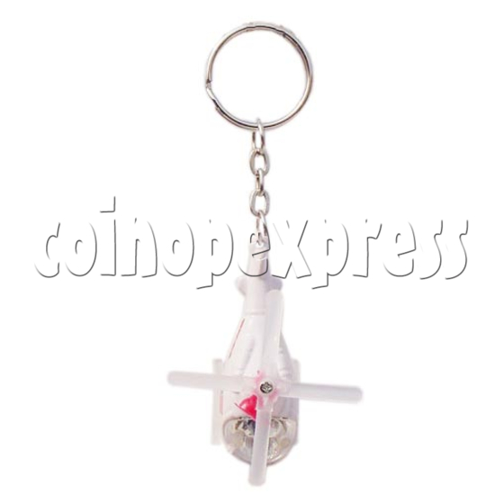 Mini Helicopter Light-up Key Rings 10624