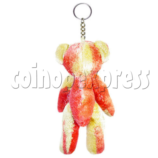 3" Coloured Patchwork Teddy Bear 10698