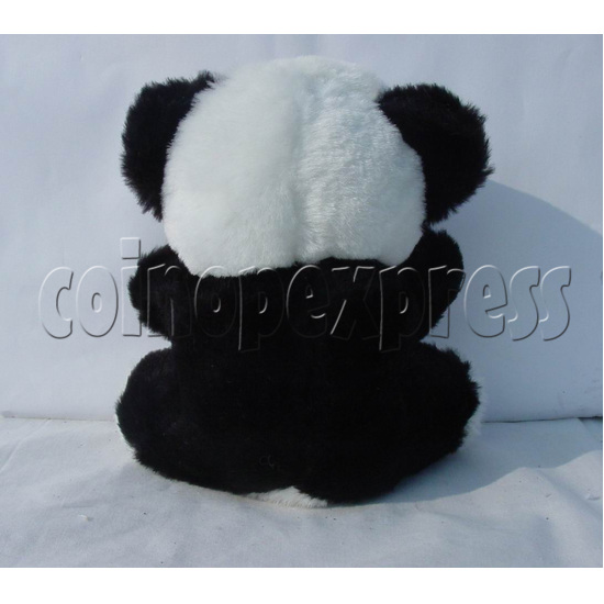 6" Middle-sized Black & White Bear 10921