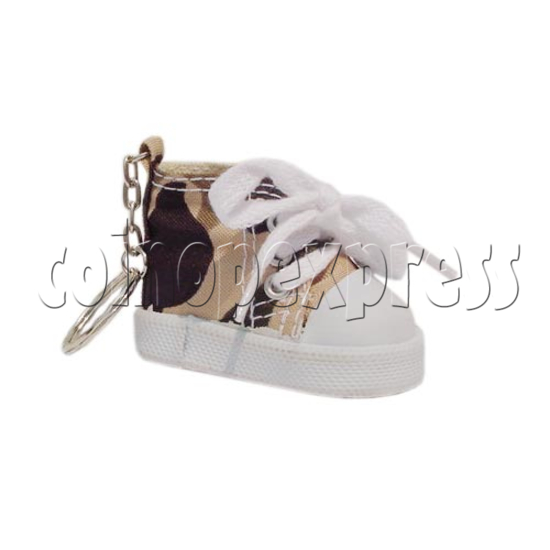 Fabric Shoe Key Rings 10936