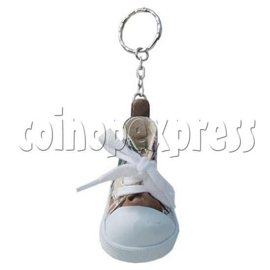 Fabric Shoe Key Rings 10939