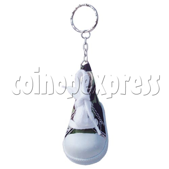 Fabric Shoe Key Rings 10942