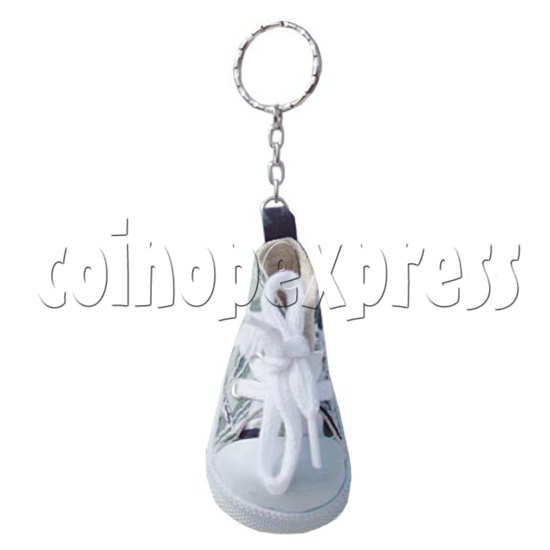 Fabric Shoe Key Rings 10945