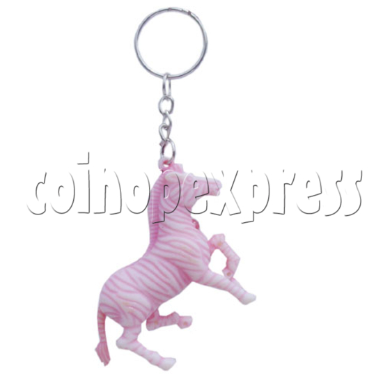 Zebra Light-up Key Rings 10946