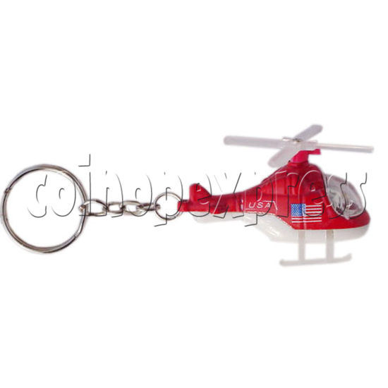 Mini Helicopter Light-up Key Rings 10953
