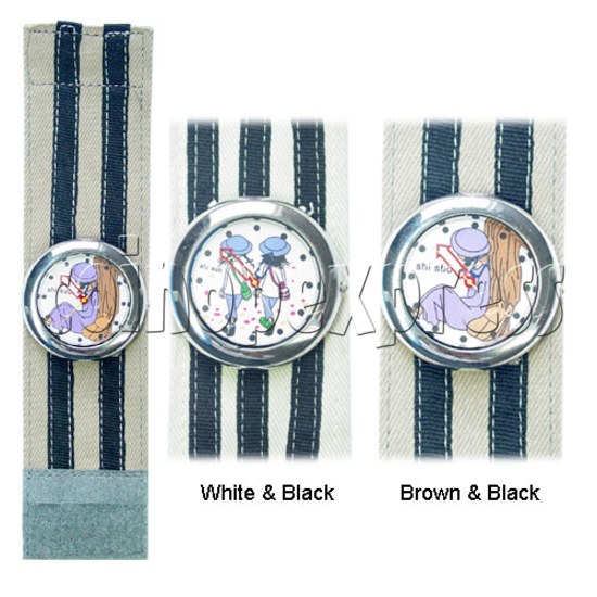 Elastic Fabric Watches 11241