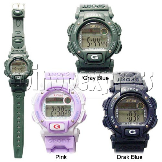 Multi-function EL Watches 11608