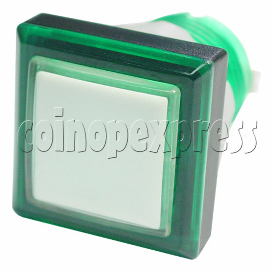 33mm Square Illuminated Push Button - Color Body with White Top 12003