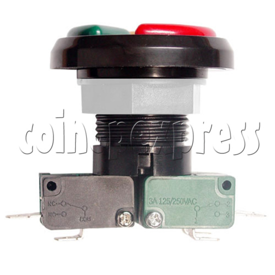 Triple Position Push Button with Microswitches 12122