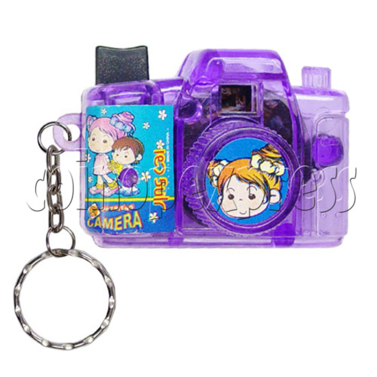 Cartoon Camera Light-up Key Rings 12327