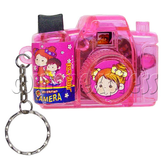 Cartoon Camera Light-up Key Rings 12329