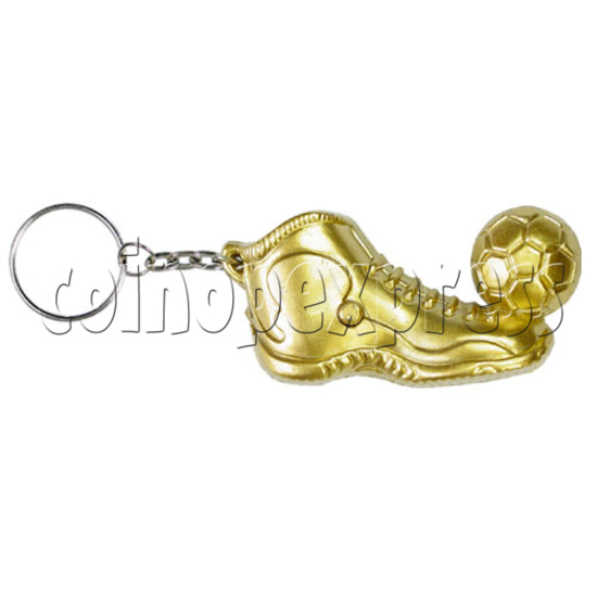 Golden Boot Light Up Key Rings 12511