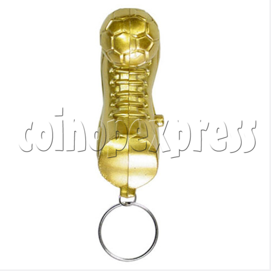 Golden Boot Light Up Key Rings 12512