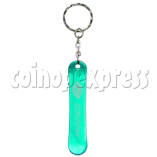 Fancy Skateboard Keychain 12544