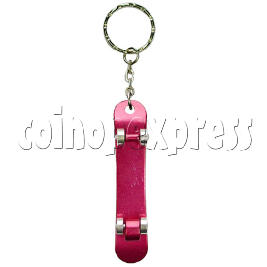 Fancy Skateboard Keychain 12549