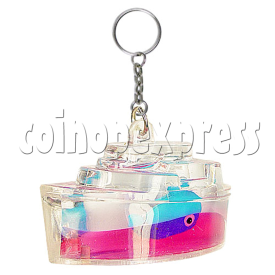 Colorful Liquid Key Rings 12604