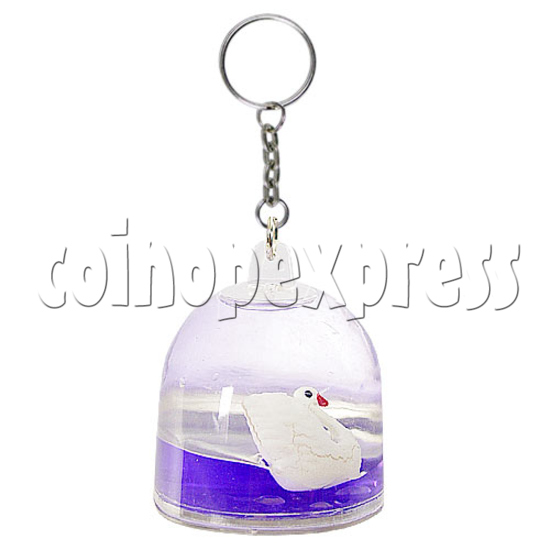 Colorful Liquid Key Rings 12605