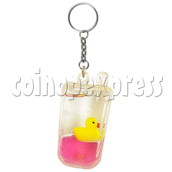 Colorful Liquid Key Rings 12607