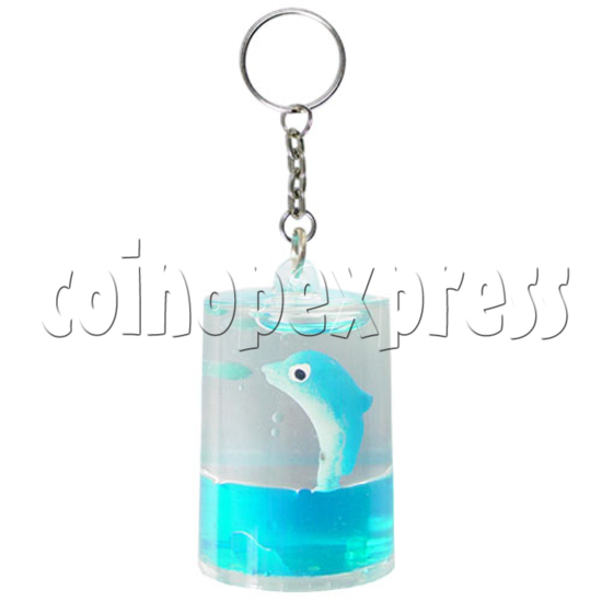 Colorful Liquid Key Rings 12609