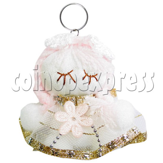 Fabric Girl Key Rings 12624