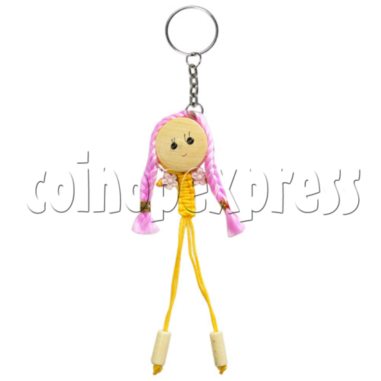 Fabric Girl Key Rings 12625