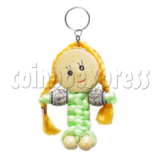 Fabric Girl Key Rings 12628