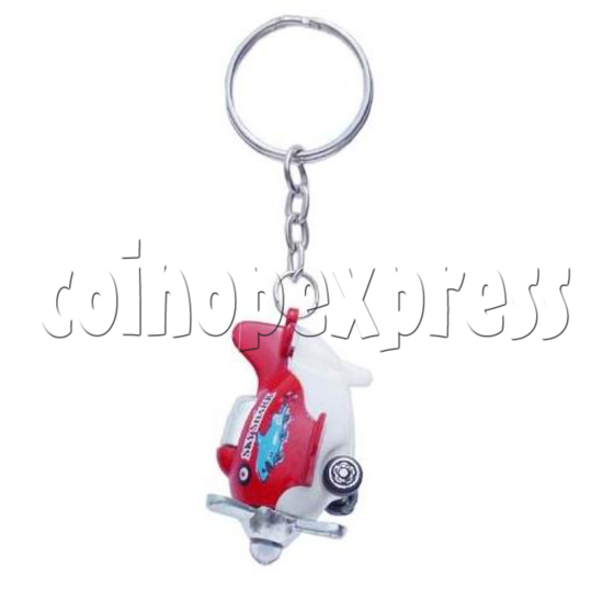 Mini Airplane Light-up Key Rings 12897