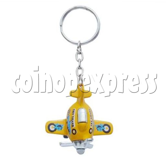 Mini Airplane Light-up Key Rings 12899