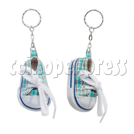 Fabric Shoe Key Rings 13012