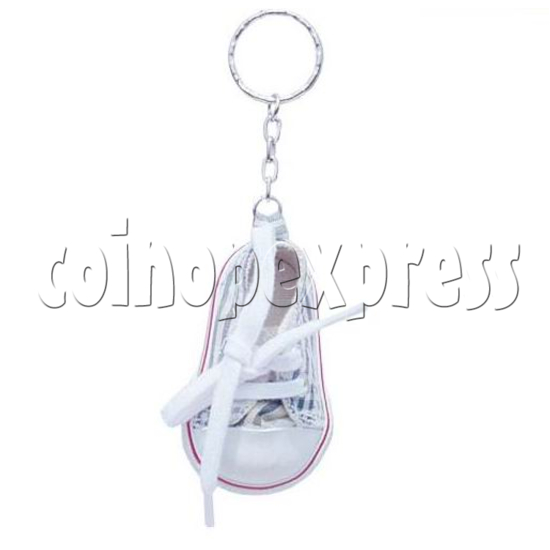 Fabric Shoe Key Rings 13014