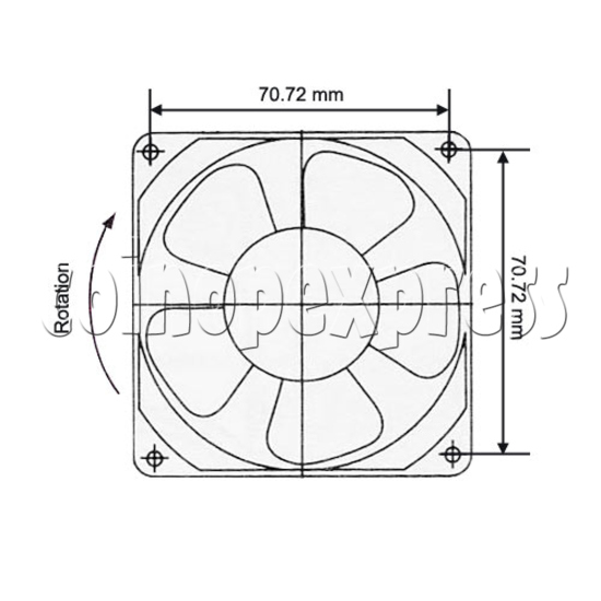 Cooling Fan Assembly 13070