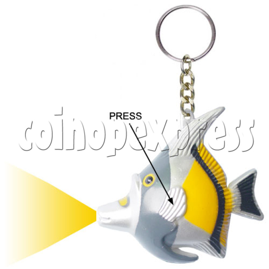 Fish Light-up Key Rings 13323