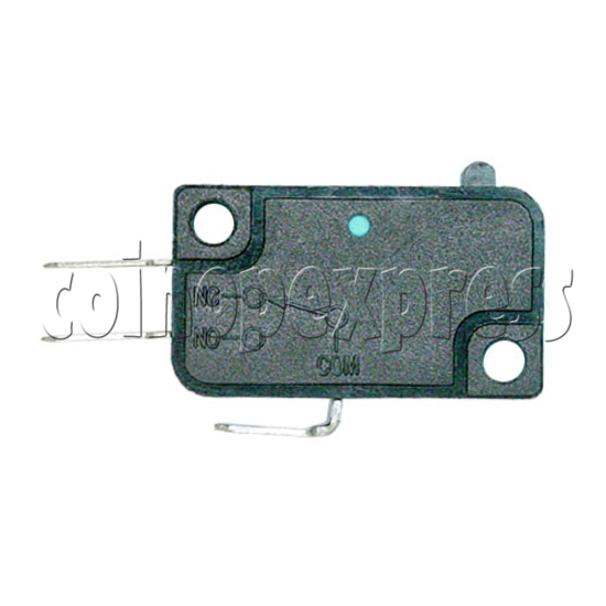 3 Terminals Microswitch with Button Actuator 13384