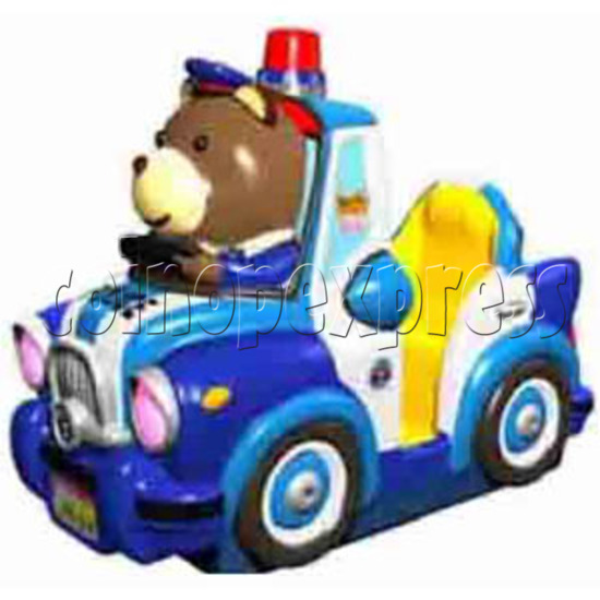 Little Police Car Monitor Kiddie Ride 13495