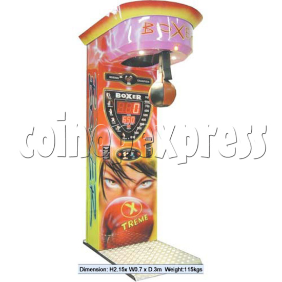 Boxer Punch Machine (Air Brush Graphics) 14360