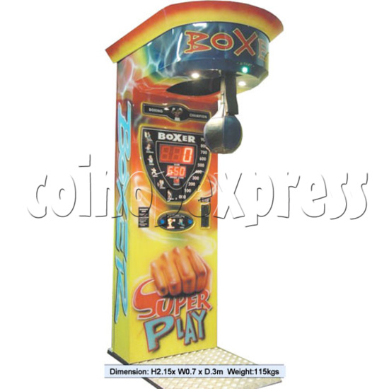 Boxer Punch Machine (Air Brush Graphics) 14361