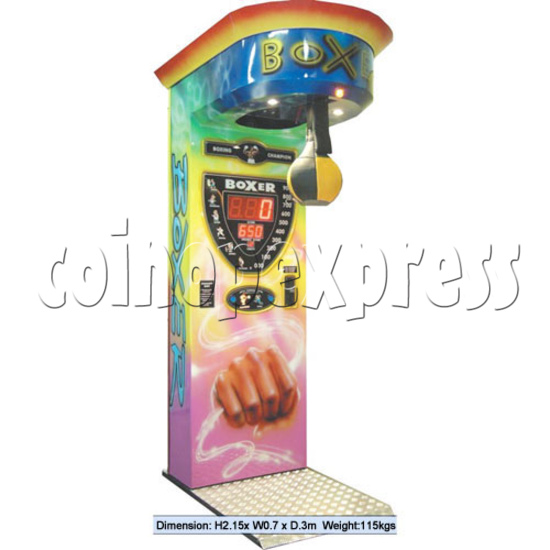 Boxer Punch Machine (Air Brush Graphics) 14363