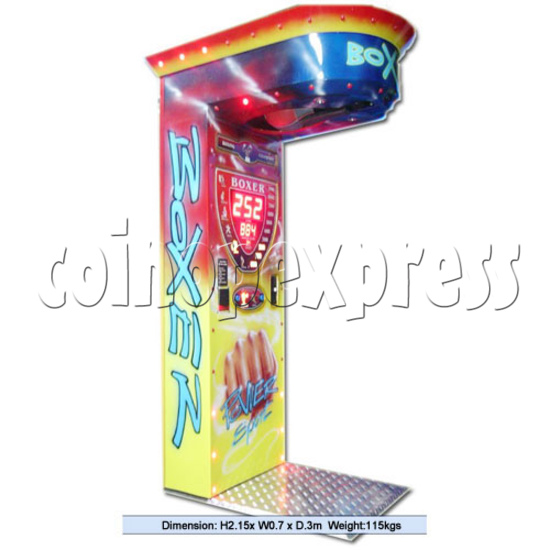 Boxer Punch Machine (Air Brush Graphics) 14364