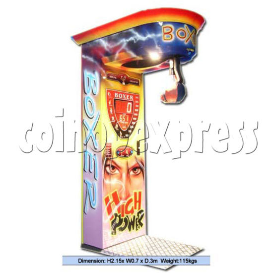 Boxer Punch Machine (Air Brush Graphics) 14366