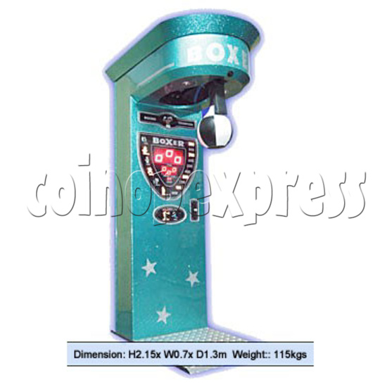 Boxer Punch Machine (Metalic) 14372