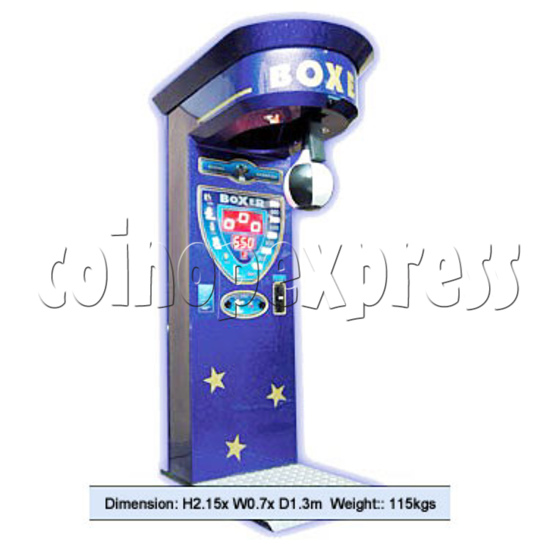 Boxer Punch Machine (Metalic) 14373