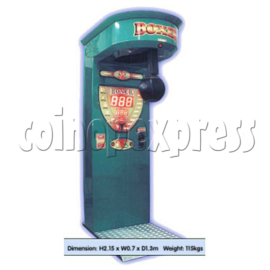 Boxer Punch Machine (Plain Colours) 14377