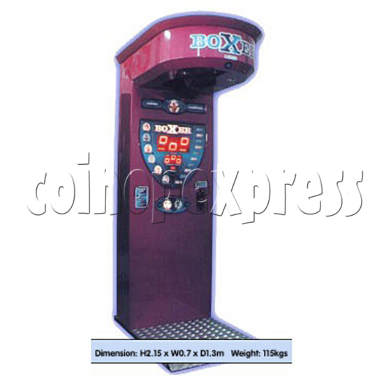 Boxer Punch Machine (Plain Colours) 14378
