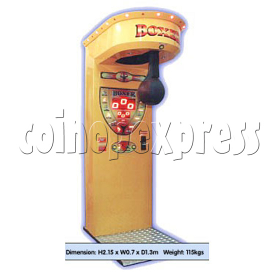 Boxer Punch Machine (Plain Colours) 14379