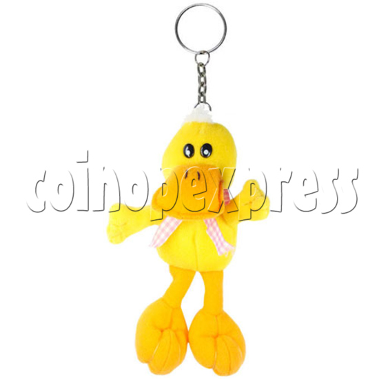 5.5" Lucky Duck Plush Keychain 14473