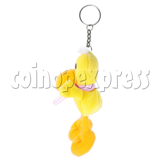 5.5" Lucky Duck Plush Keychain 14474